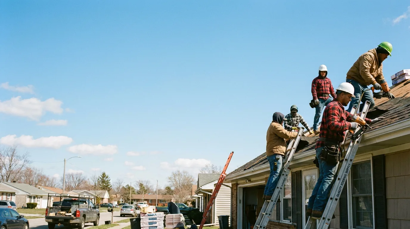 Roofing in Fultonham, OH near me